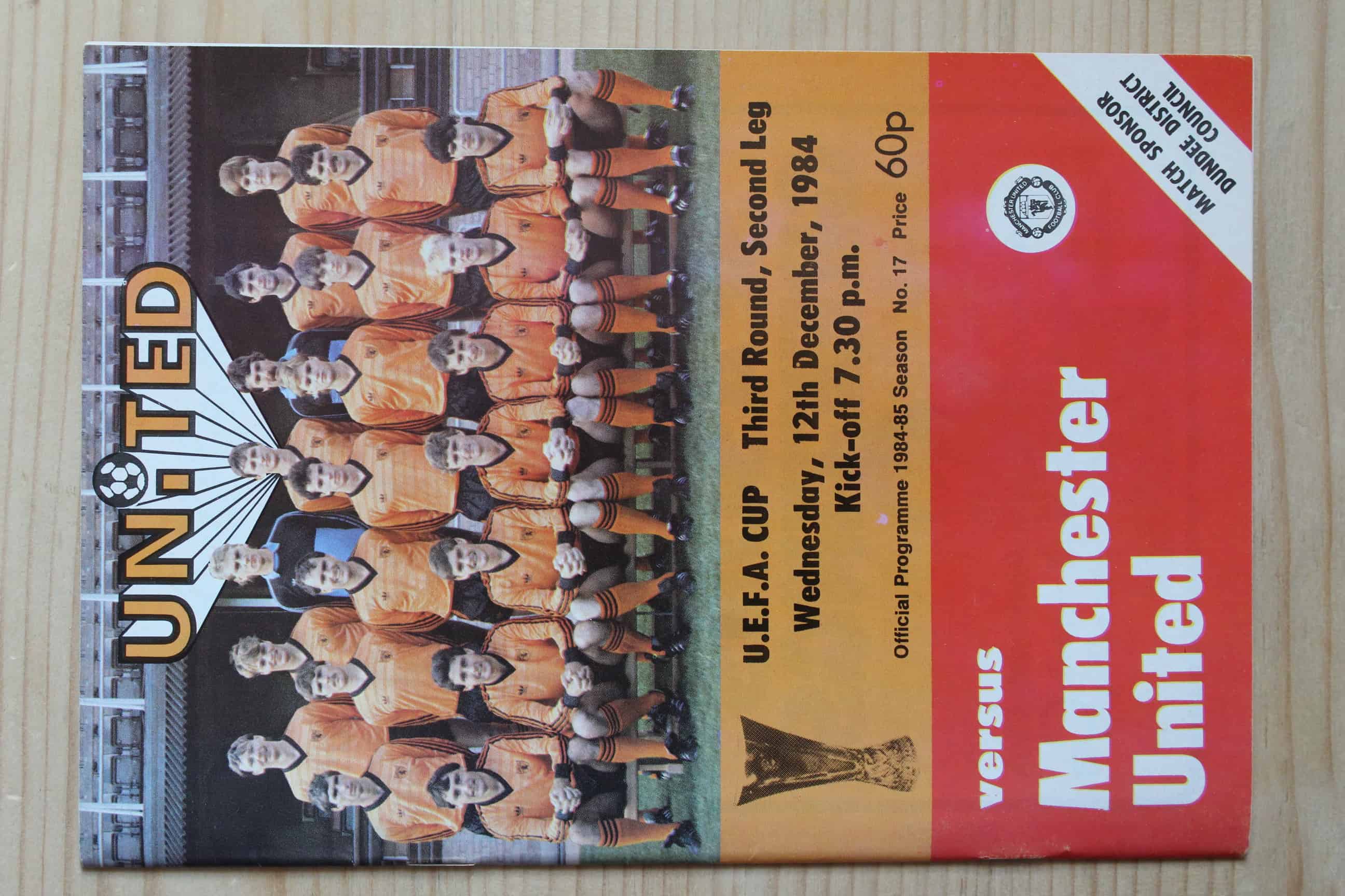 Dundee United FC v Manchester United FC